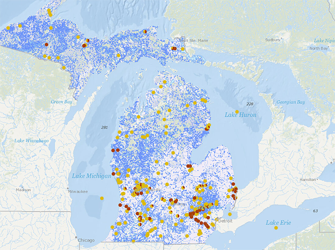 PFAS Action group offers ‘Eat Safe Fish’ map for Michigan